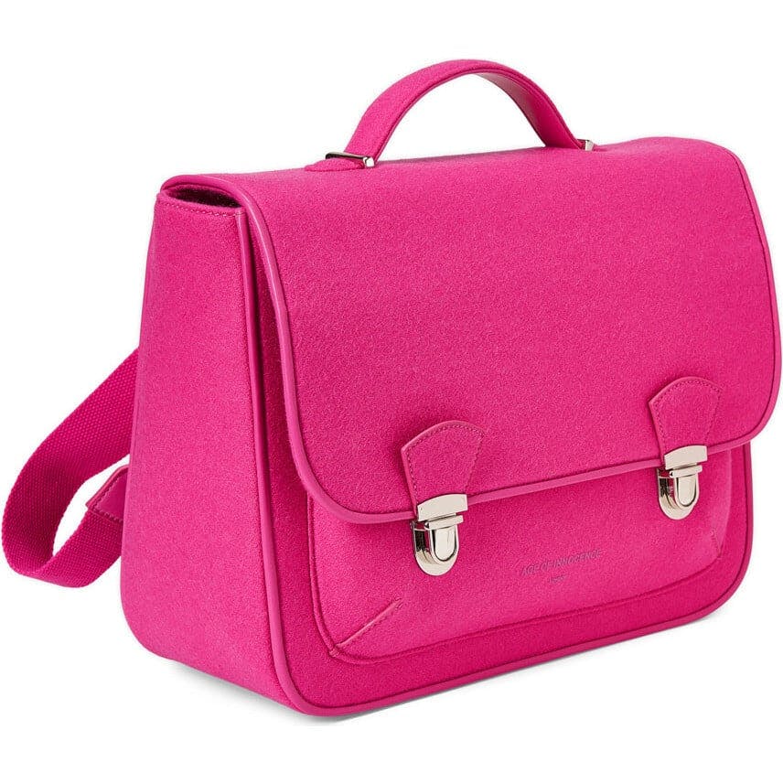 Boston Wool Adjustable Shoulder Strap Schoolbag