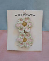 Crochet Clip Set in Petite Bloom