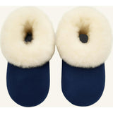 Kids Genuine Alpaca Fur Slippers | Handmade in Peru | Naturally Hypoallergenic | Lavender Plum