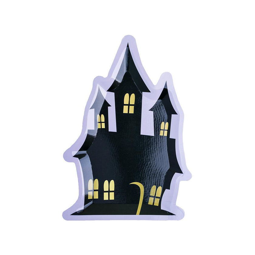 Haunted House Dessert Plates