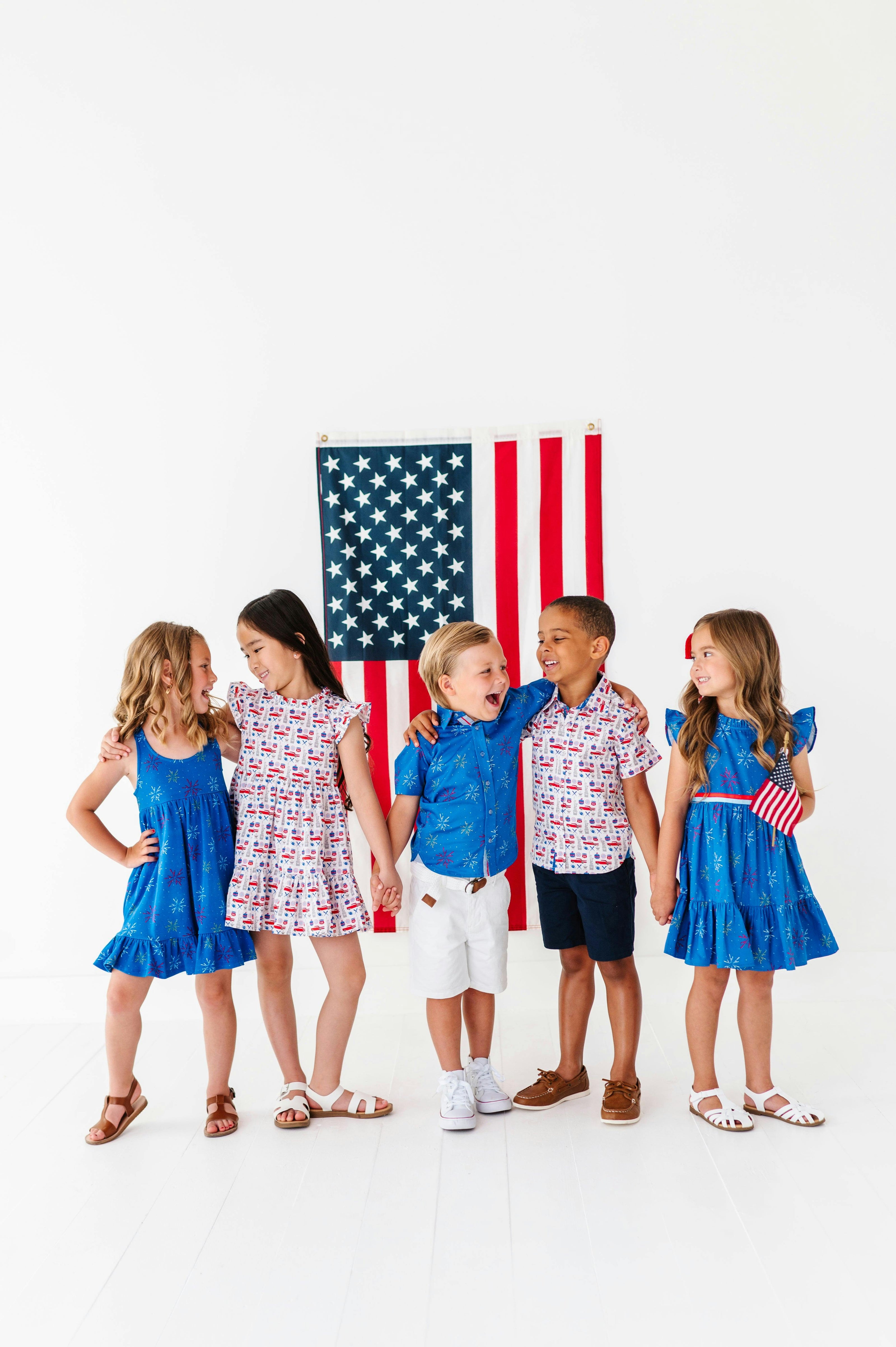 Firework Finale Shirt in Short Sleeves