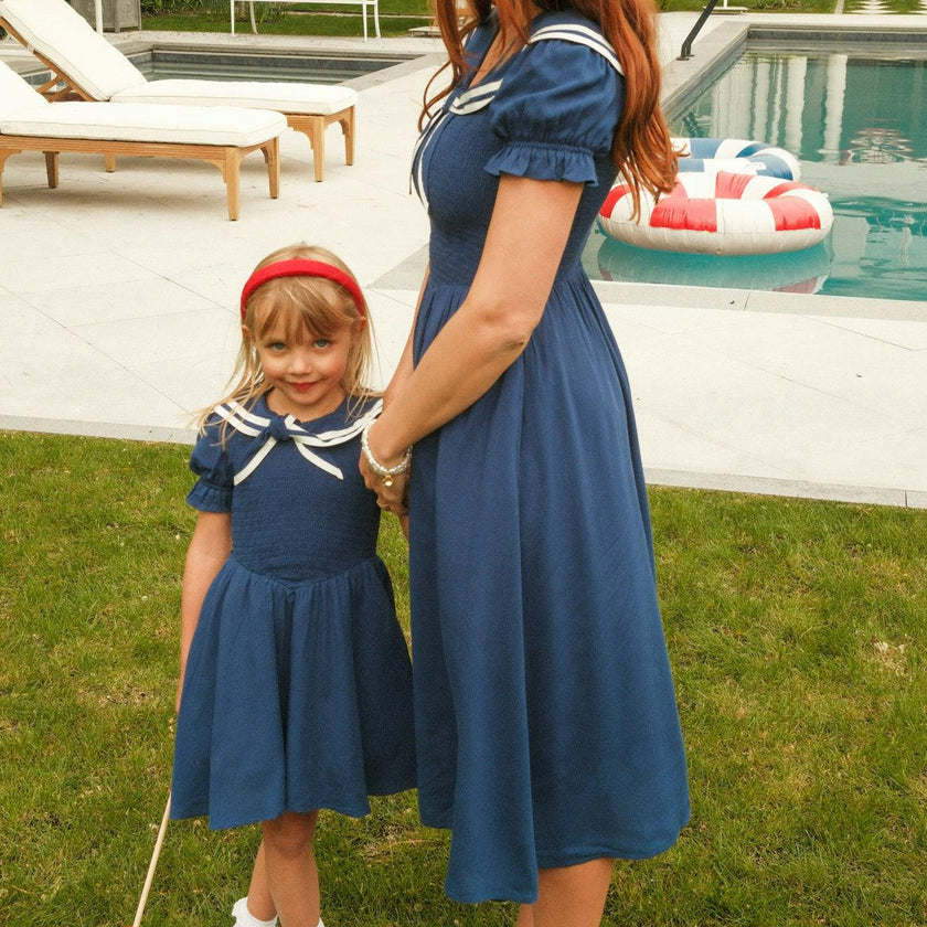 Alice Dress in Sailor Navy