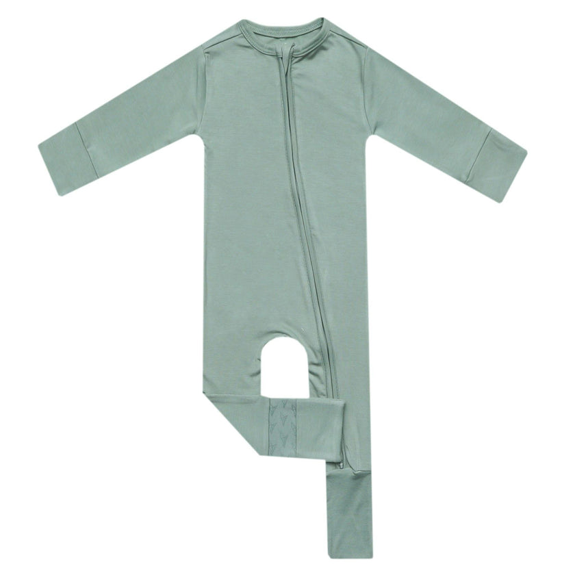 Convertible Zip-Up Footie Pajama - Briar