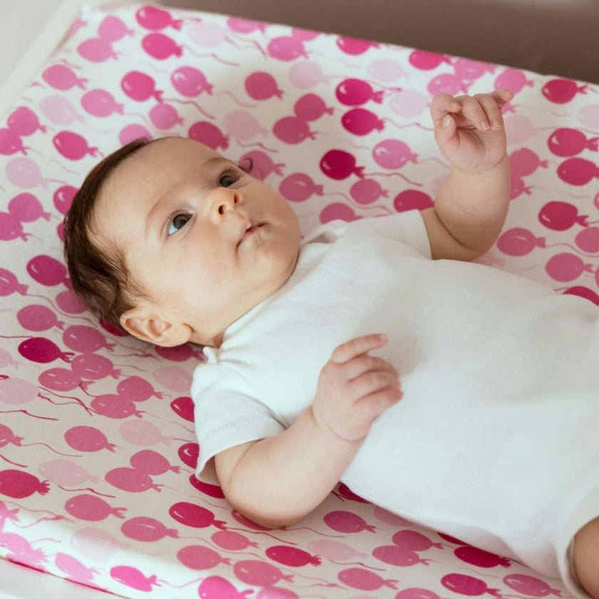 Organic Print Changing Pad Cover