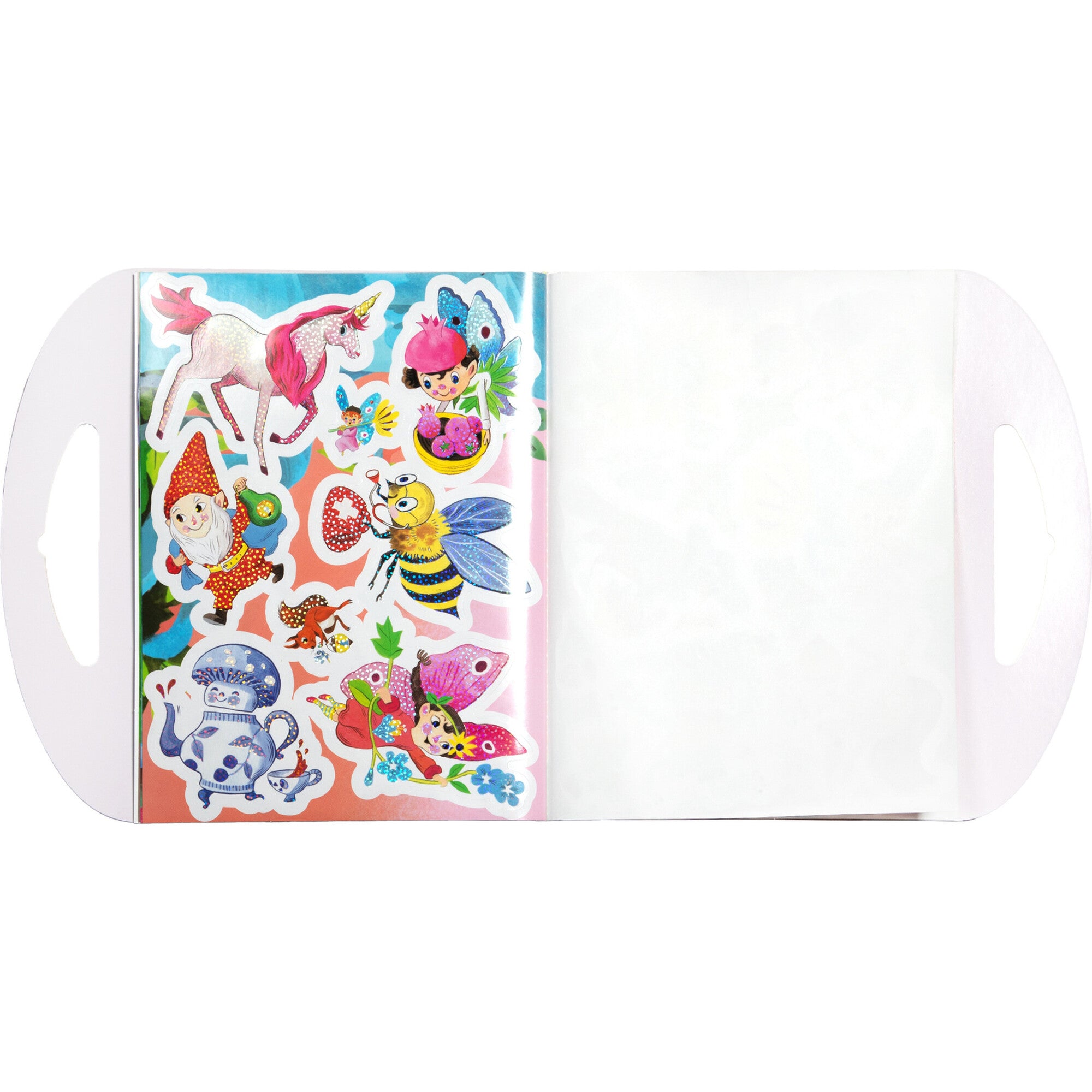 Magical Creatures Shiny Sticker Book