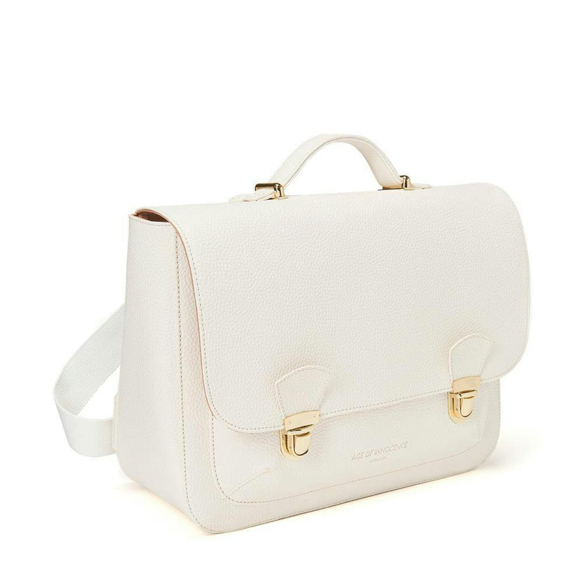 Boston Leather School Bag