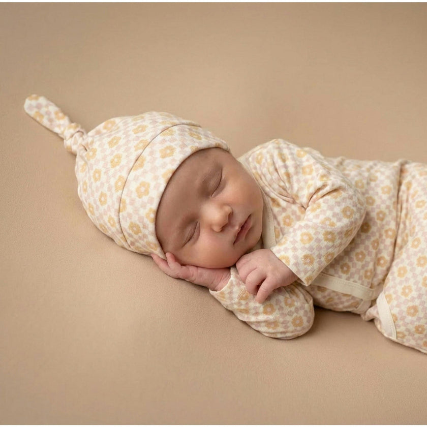 Organic Kimono Infant Sleep Gown