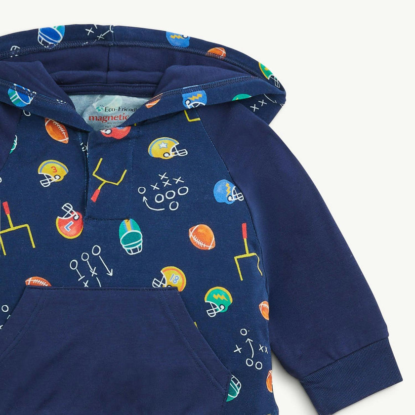 Magnetic Hooded Sweatshirt & Jogger Set