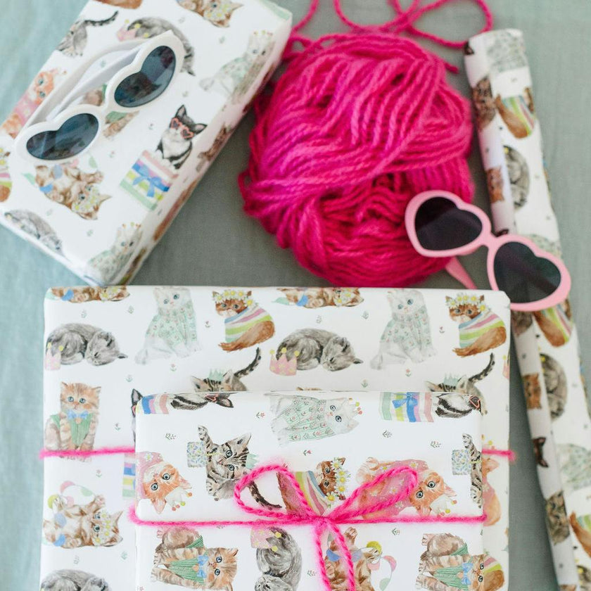 Birthday Kittens Gift Wrap