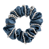 Pearl Accent Scrunchie Set