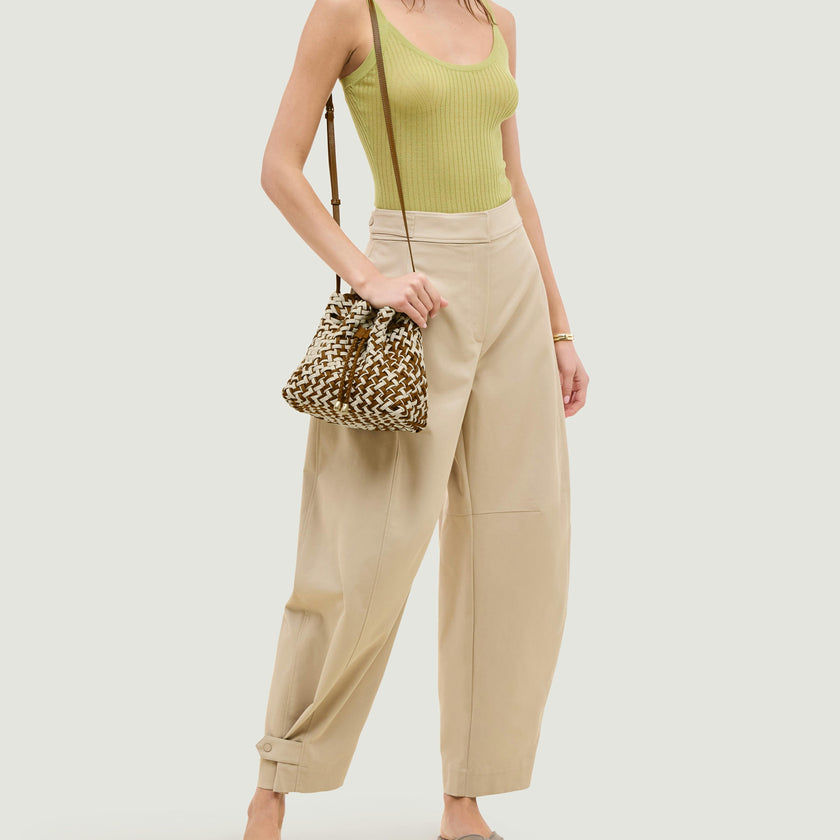 Gramercy Bucket Double Weave | Carmel
