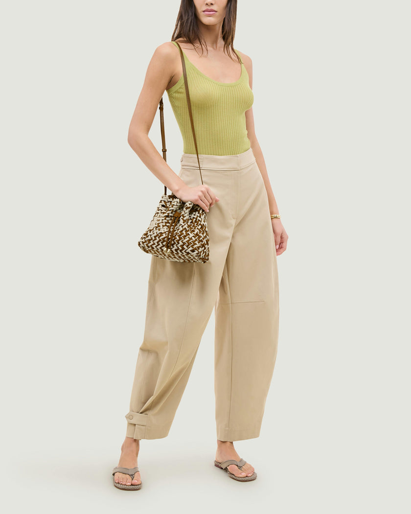 Gramercy Bucket Double Weave | Carmel