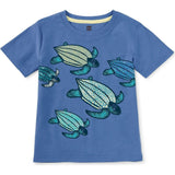 Leatherback Turtles Graphic Te, Blue