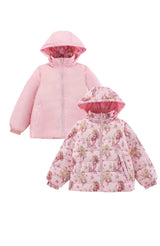 Tanner Reversible Detachable Light Puffer/Vest, Mermaids