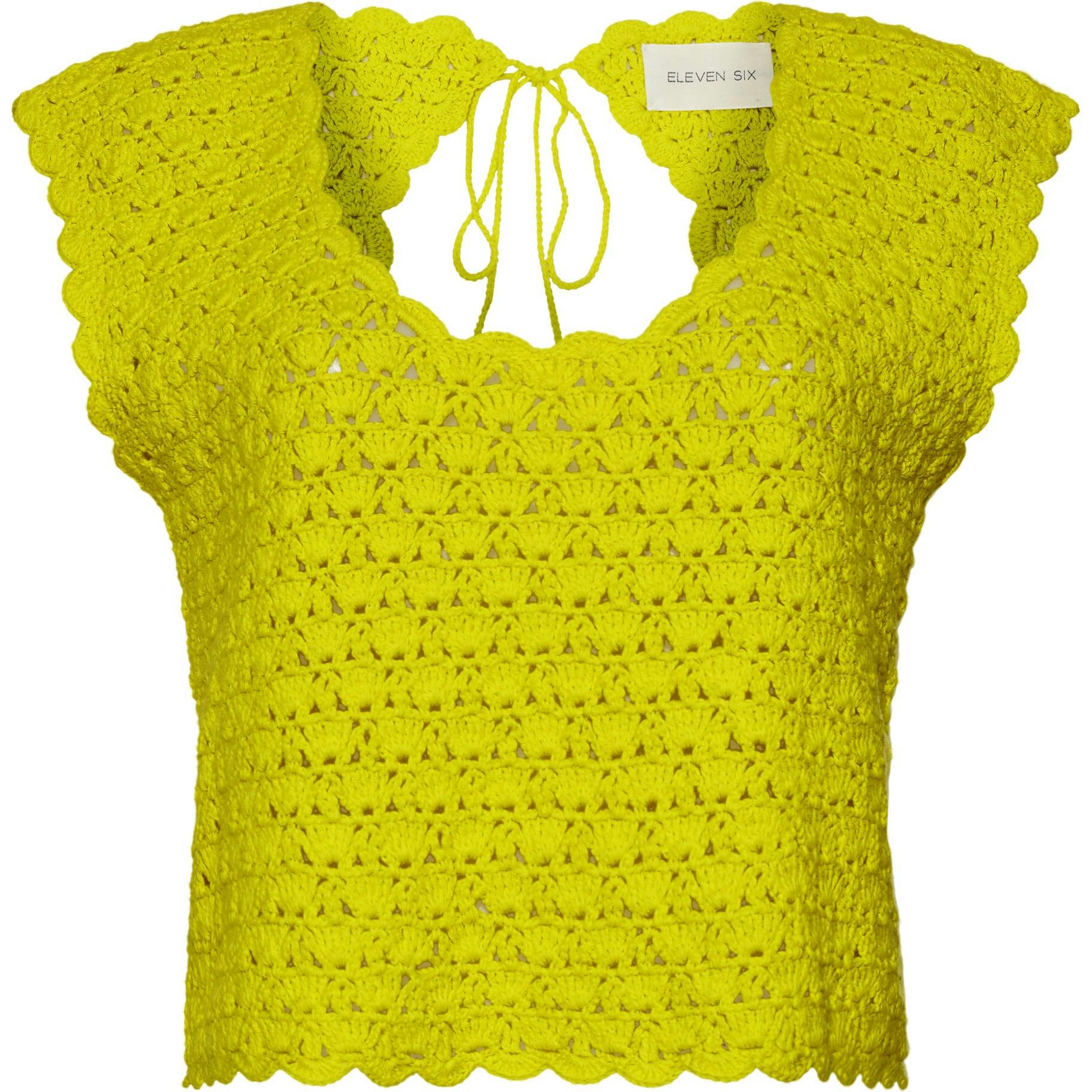 ZARIA CROCHET TOP | LIMONE | One Left!