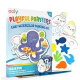Playful Painters Easy Watercolor Painting Kit - Ocean Fun