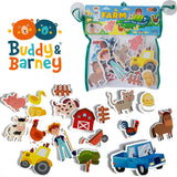 Buddy & Barney: Farm Bath Time Stickers