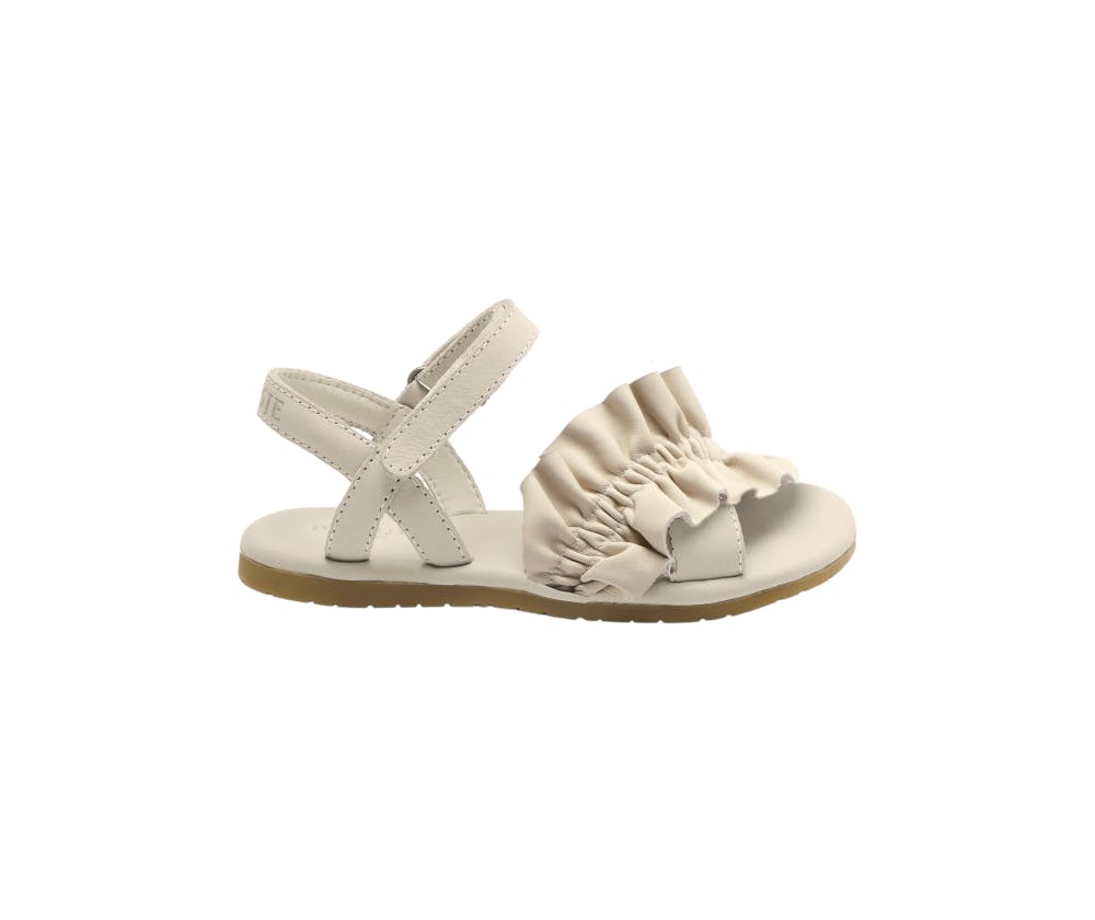 Fine Sandals | Ivory Leather