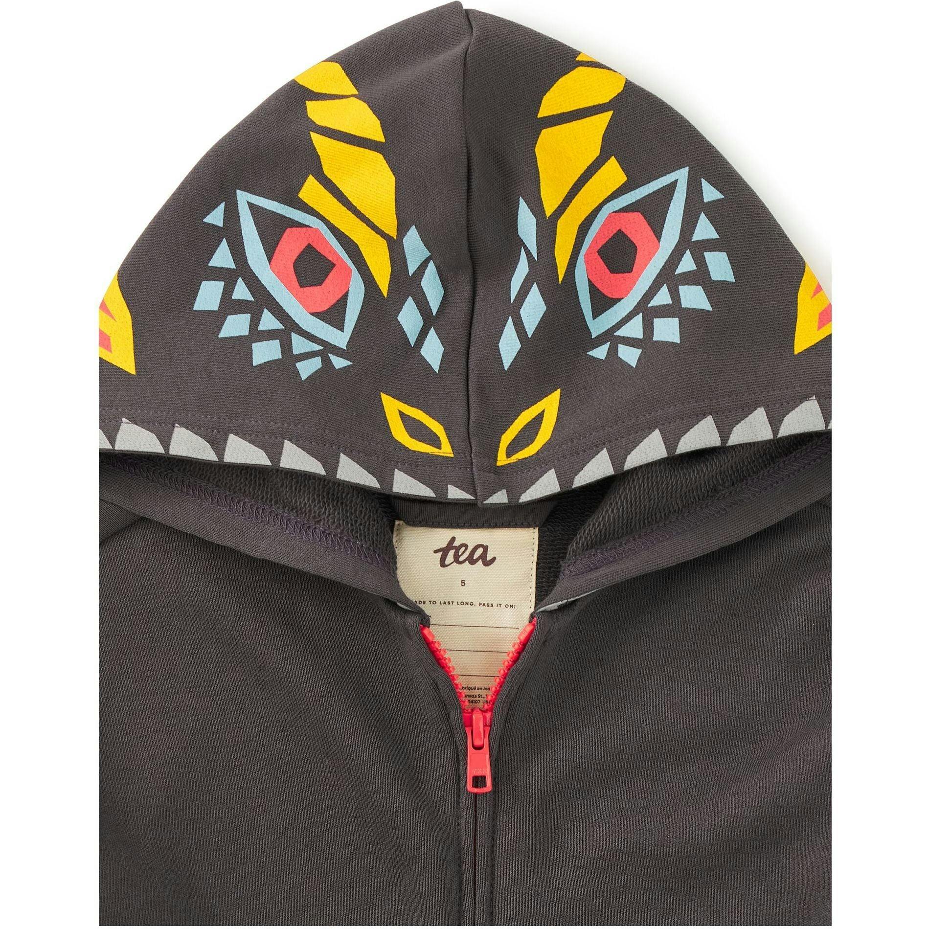 Hood Easy Fit Hoodie, Black