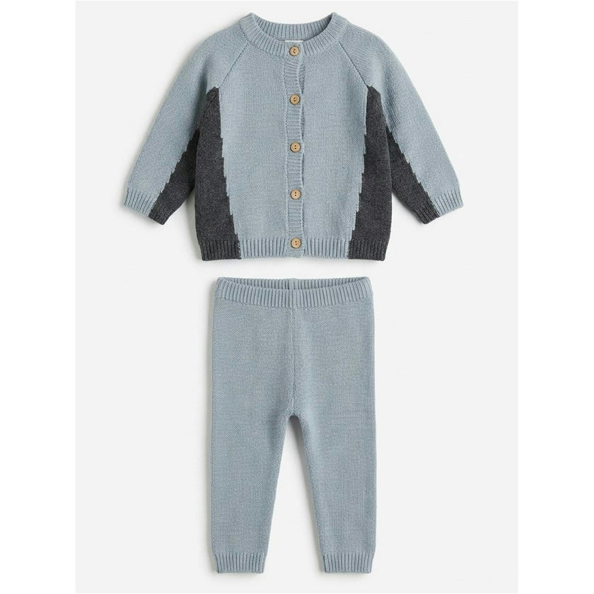 Knit Cardigan & Pants Set