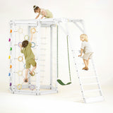 Hawthorn XL – White | Octagon Outdoor Jungle Gym
