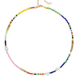 Jessica Pearl Beaded Choker