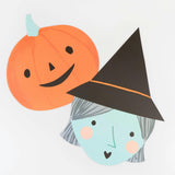 Halloween Heads Paper Placemats