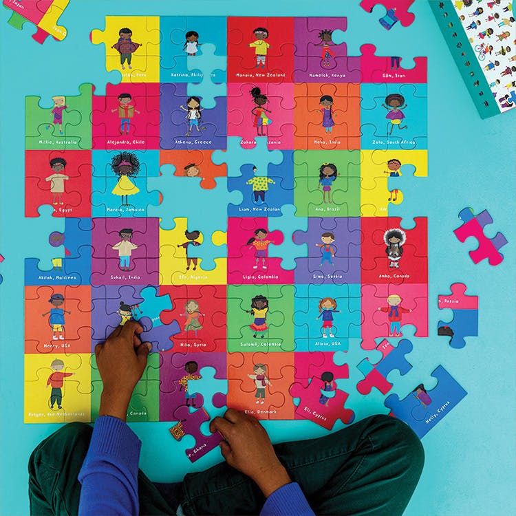 Puzzlies Double-sided Puzzle
