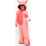 Unidoo Silver Snowsuit, Pink