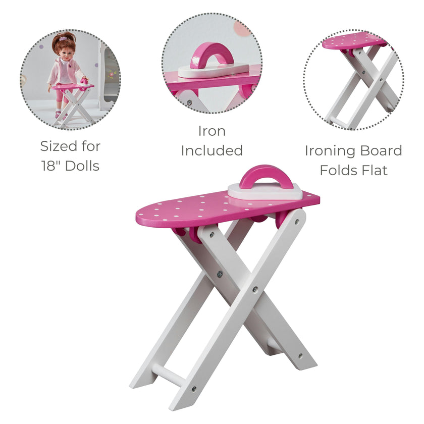 Olivia's Little World Little Princess 18" Doll Ironing Board