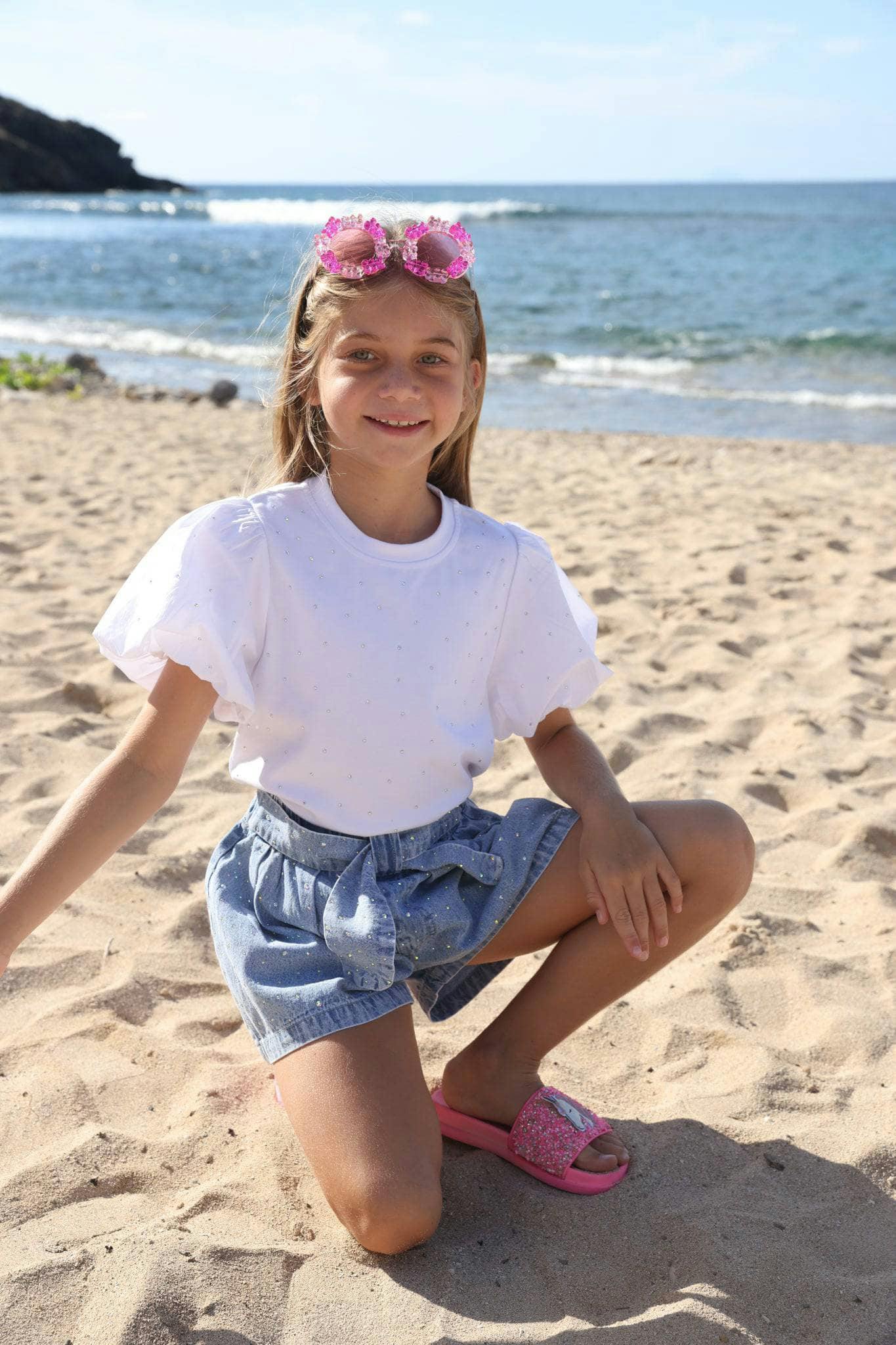 Sparkle Princess Ruffle T-shirt