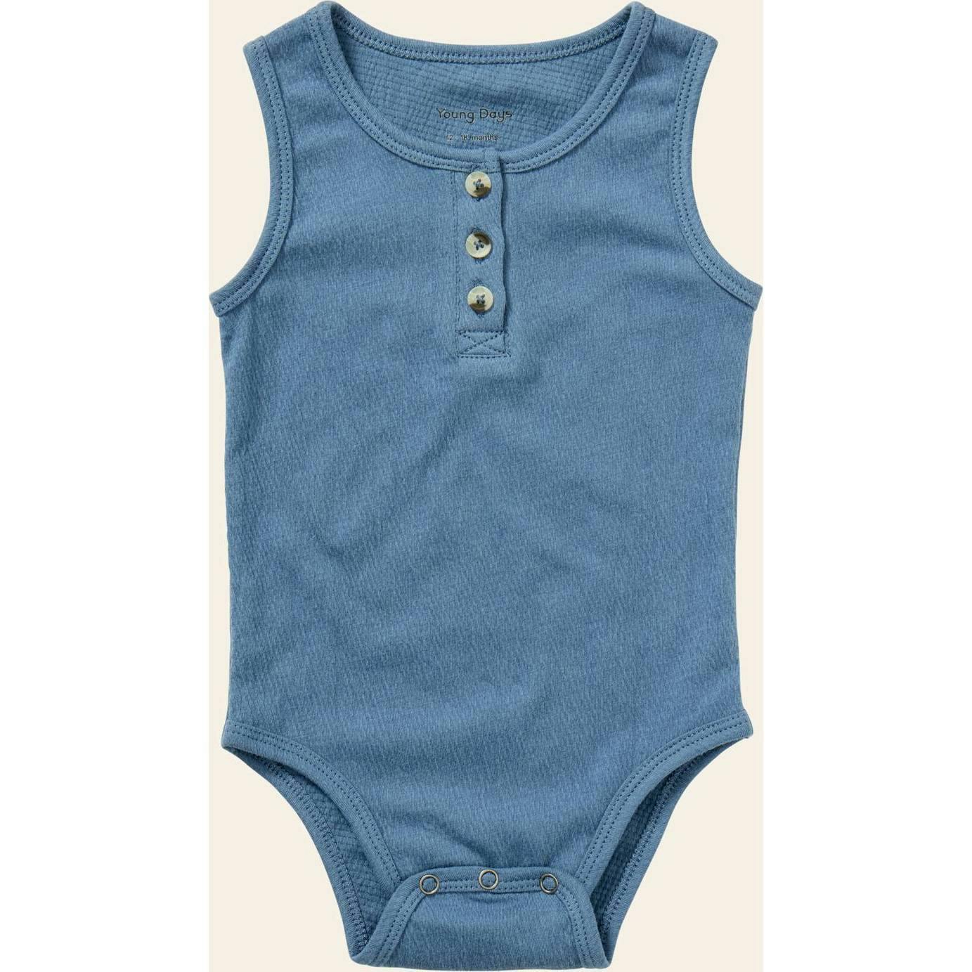Henley Tank Onesie
