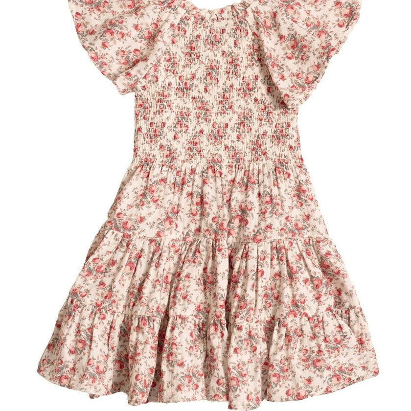 Mini Jovie Dress in Ivory Heritage Rose