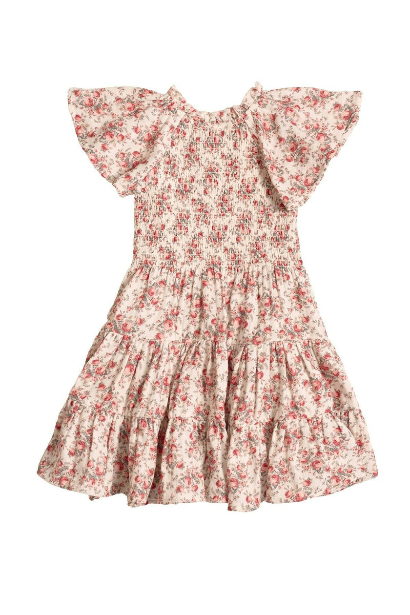 Mini Jovie Dress in Ivory Heritage Rose
