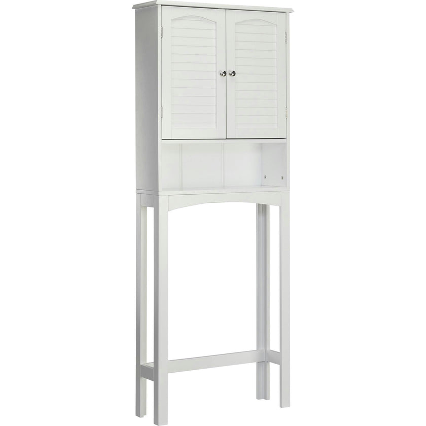 Louis Wooden Space Saver with Shutter Style Doors