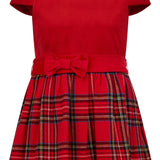 Diana Velvet & Tartan Party Dress