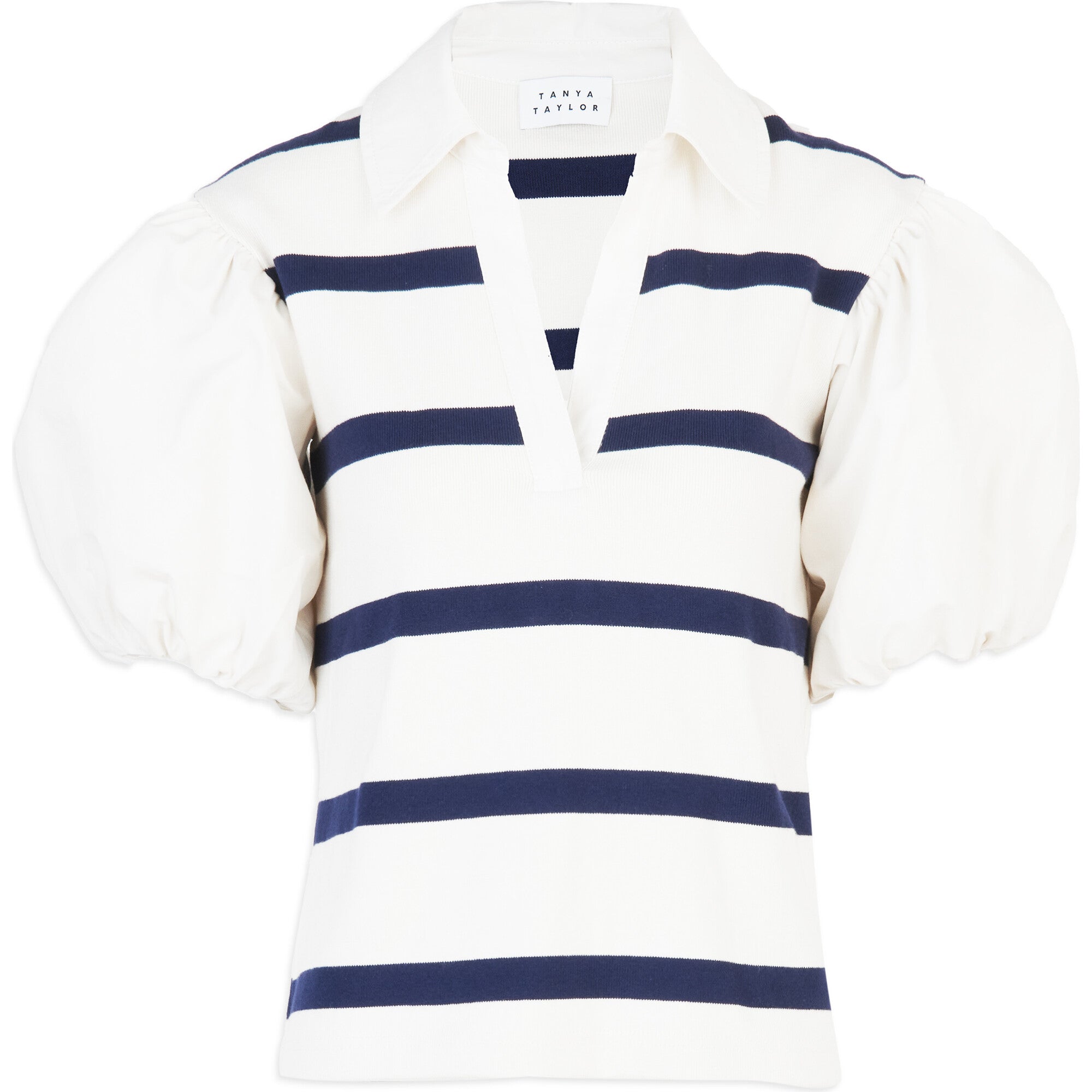 Women's Striped Tory Top, Cream