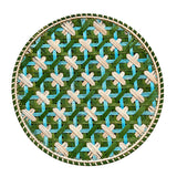 Set of 4 Handwoven Lido Verde Chargers