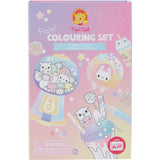 Tribe: Pastel Coloring Set - Kawaii Café -Activity Set