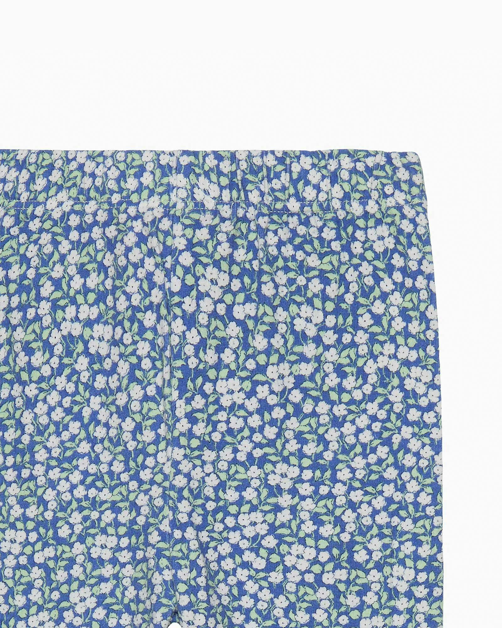 Baby Leggings in Blue Floral