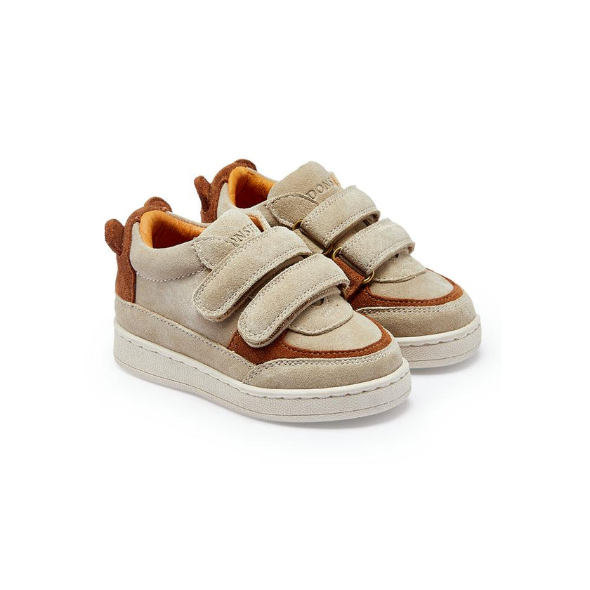 Pinou Sneakers | Bear | Taupe Suede