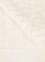 Wonder Baby Organic Cotton Blanket - Ivory