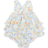Georgia Floral - Ruffle Sunsuit