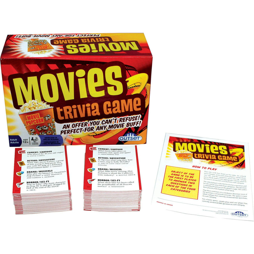 Movies Trivia Family Game