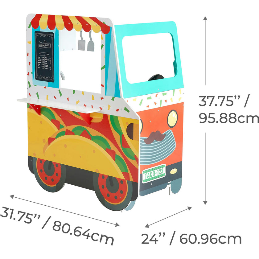 My Little Helper Kids Play Taco Truck Playset