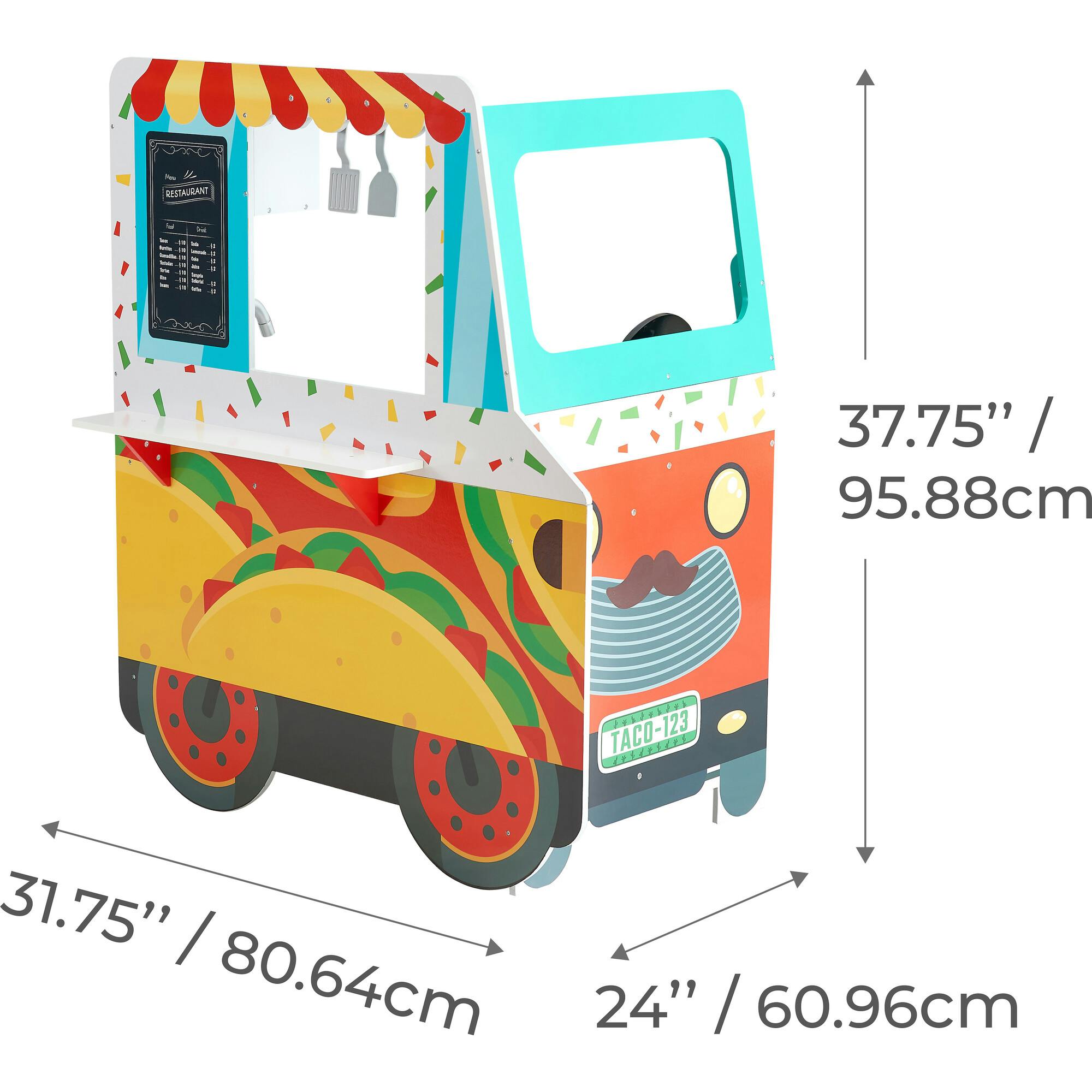 My Little Helper Kids Play Taco Truck Playset