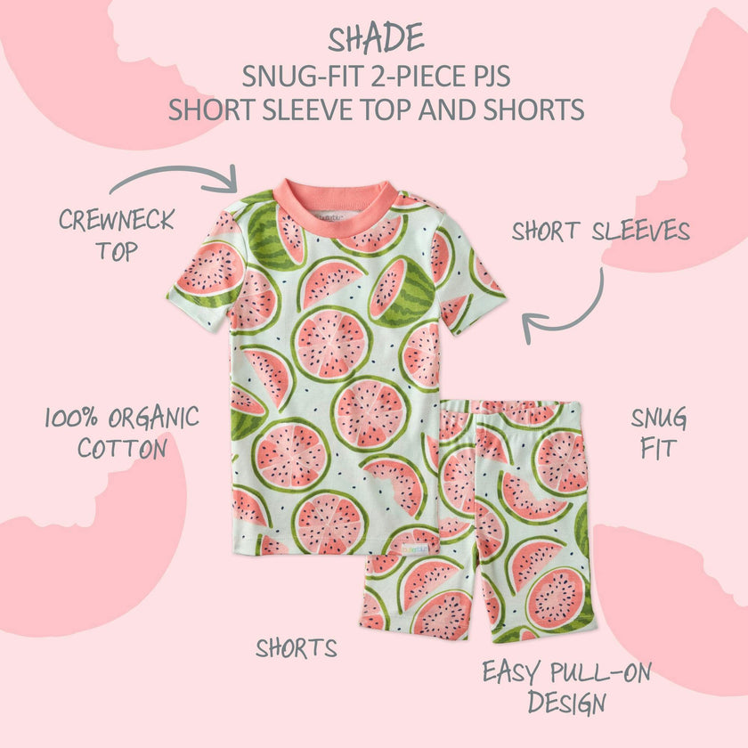SHADE Snug-fit 2-Piece Toddler Pajamas for Boys & Girls
