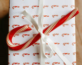 Candy Cane Gift Wrap