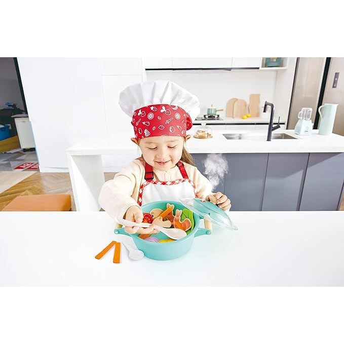 Hape: Little Chef Cooking & Steam Playset