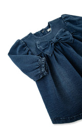 Bow Front Dress (2T-4T)